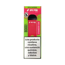 Cartucho Descartável Life Pod Eco Pro Cartridge 8000 Puffs - Strawberry Kiwi