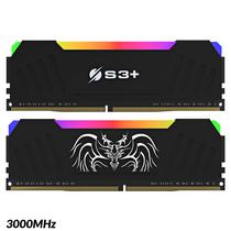 Memoria Ram para PC S3+ Dragonheart RGB Kit de 16GB S3L4N3016162CRGB DDR4/3000MHZ (8GB X2) - Preto