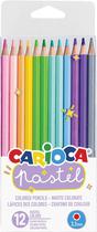 Lapis Carioca Colored Pastel - 43034 (12 Cores)