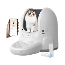 Caja de Arena Inteligente para Gato Satellite A-DCL01 65 L Blanco