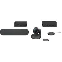 Kit Videoconferencia Webcam Logitech Rally 4K Uhd + Speaker - Preto (960-001235)