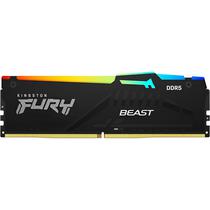 Memoria Ram DDR5 Kingston 6400 MHZ 32 GB Fury Beast RGB KF564C32BBA-32 - Preto