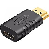 Adaptador HDMI Mini Hembra A HDMI Normal Macho - Preto