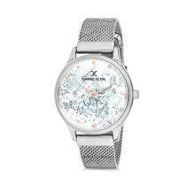 Relógio Analógico Feminino Daniel Klein Trendy DK12188-4 - Prata