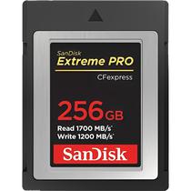 Cartão de Memória Cfexpress Sandisk Extreme Pro Tipo B 1750 MB/s-1200 MB/s 256 GB (SDCFE-256G-GN4NN)