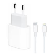 Carregador Apple USB-C 20W MHJ83ZM/A com Cabo USB-C para Lightning - Branco