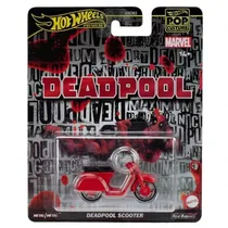 Car Hot Wheels Premium Deadpool Scooter 3028