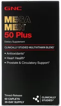 GNC Mega Men 50 Plus (60 Cápsulas)