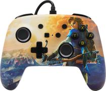 Controle Nintendo Switch Powera Enhanced Wired - Zelda Hyrule Hero 1522778-01 (com Fio)