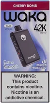 Vape Descartável Waka KA42 Cherry Bomb 42000 Puffs