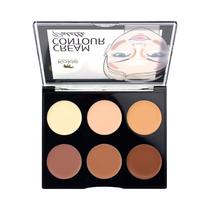 Paleta para Contorno Kokie Kit Cream 708 Light Medium 12GR