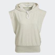 Camiseta Deportivo Femenino Adidas Studio Lounge Con Capucha Sin Mangas