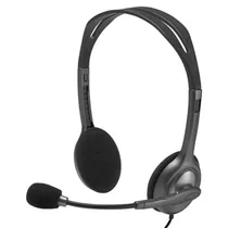Auricular Logitech H111 981-000612 Negro