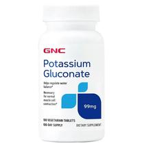 GNC Potassium Gluconate 100 Tabletas