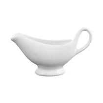 Salsera de Porcelana Wilmax WL-996013/A 170ML Blanco