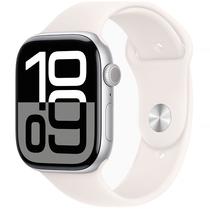 Apple Watch Series 10 46 MM/M/L MWX03LW A2999 GPS - Silver Aluminum/Light Blush Sport