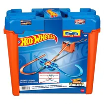 Car Hot Wheels Kit Track Builder Deluxe Stunt Box 78584