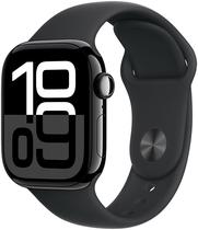 Apple Watch S10 (GPS) Caixa Aluminio Black 42MM Pulseira M/L Sport Black MWWF3L