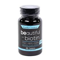 Biotin Earth's Creation 10,000MCG 60 Tabs