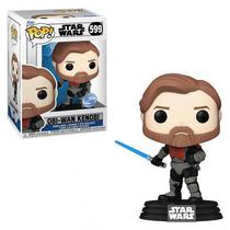 Funko Pop Star Wars Clone Wars Obi Wan Kenobi Armor *Ex* 599