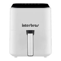 Fritadeira Eletrica Interbras Air Fryer S10BR / 4 Litros / 1200W / 127V ~ 60HZ - Branco