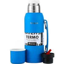 Terrano Termos Y Vasos Premium AC402021014 Acero/Metal Altura 30 CM Diametro 9 CM Azul Electrico