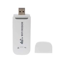 Modem 3 Em 1 Roteador Hotspot Dongle Lte / 4G / Wifi / USB Portatil 150 MBPS - Branco