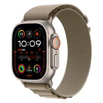 Apple Watch Ultra 2 MREY3LZ/A Celular + GPS Caixa Titanio 49MM - Loop Alpine Olivia