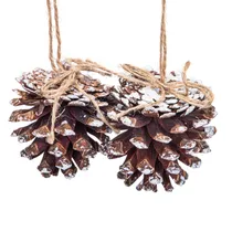 Pinheiros Natal Decorados Prata 7CM (2U) 2X