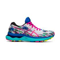 Tenis Asics Gel-Nimbus 24 Feminino Colorido 1012B284-100