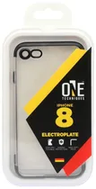 Capa One iPhone 8 Electro Plate Preto