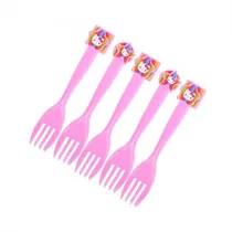 Garfos Descartaveis para Festa Party Favlors Hello Kitty 10PCS