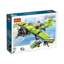 Juguete de Construcción Cogo Creative Player 3030 Happy Time 3 En 1 178 Piezas