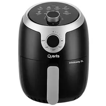 Fritadeira Elétrica Quanta Minitasty QTAF230 1.000 Watts 127V ~ 60HZ - Preto/Prata