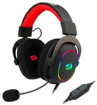 Headset Gaming Redragon Zeus-X H510-RGB - Preto (com Fio)