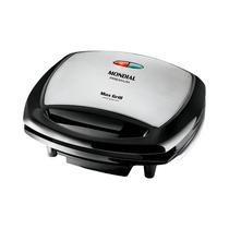 Sandwichera Grill Mondial Max Grill G-07 1200W 110V Plata - Negro