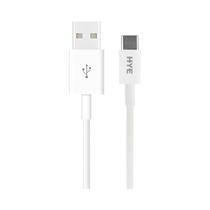 Cable Hye HYE180UC USB-A A USB-C 1M Blanco