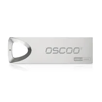 Pendrive de 64GB Oscoo R005 / USB 2.0 Flash Drive - Prata