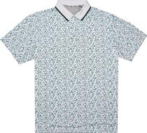 Outlet Camiseta Polo Walter Hagen MGA11548 Branca Estampagem - Masculina
