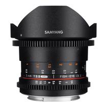 Lente Cine Samyang Canon Ef 8MM T/3.8 VDSLR II Fis