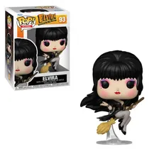 Funko Pop Elvira On Broom Elvira 93