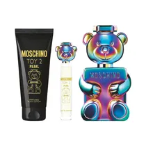 Kit Perfume Moschino Toy 2 Pearl Edp 100ML + 10ML + Body Lotion