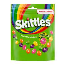 Bala Skittles Crazy Sours 318G Mars