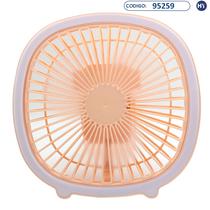 Ventilador Portatil de Mesa SE-46 LED Table Lamp And Desktop Fan