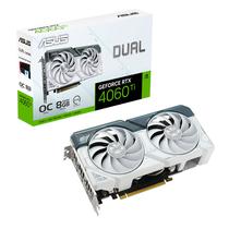 Placa de Vídeo Asus Dual Oc Edition Nvidia Geforce RTX 4060TI White 8GB GDDR6 - 90YV0J42-M0NA00