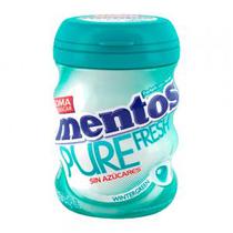 Chicletes Sem Acucar Mentos Winter Green Pote 56G