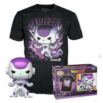 Funko Pop Dragon Ball Z Frieza + Tees Bundle *MD* 63650