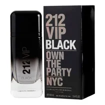 Perfume Carolina Herrera 212 Vip Black - Eau de Parfum - Masculino - 100ML