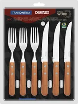 Jogo de Talheres Tramontina Churrasco - 22399/030 (12 Peças)
