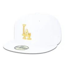 Gorra New Era 59FIFTY MLB Los Angeles Dodgers Blan